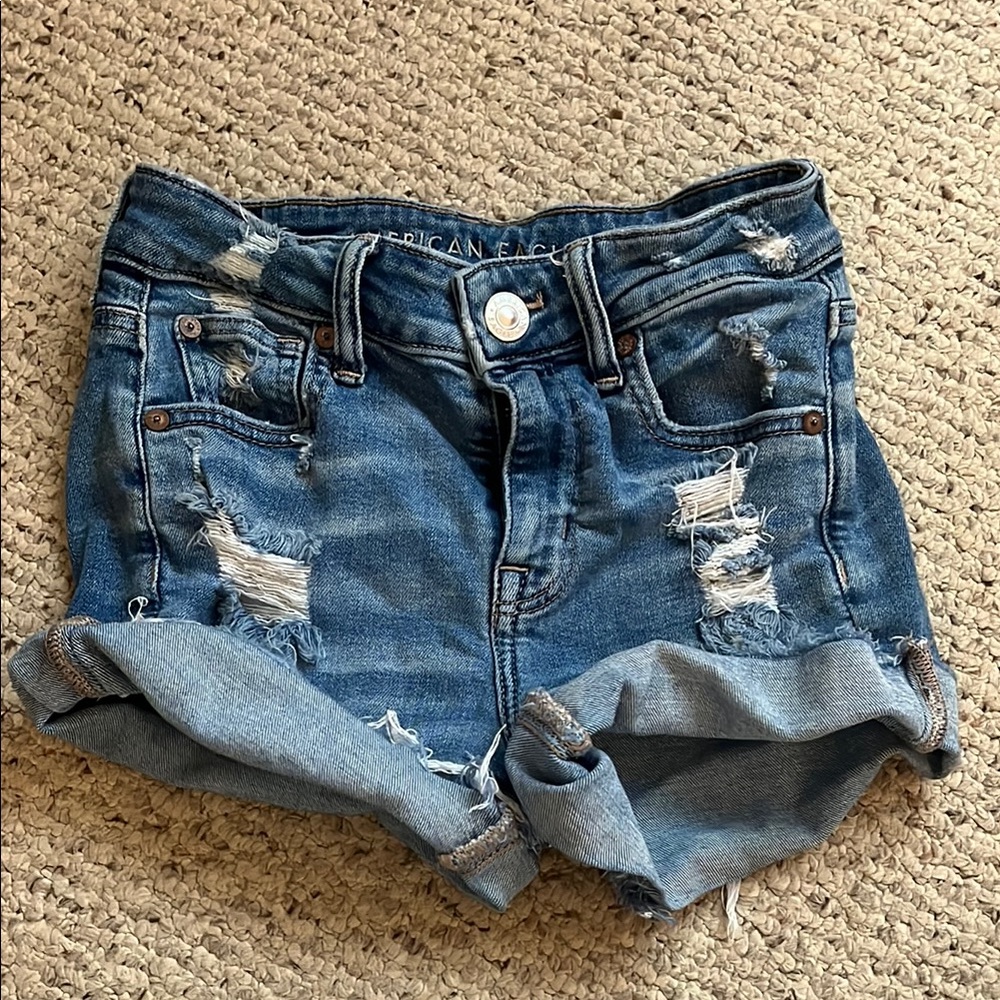 American Eagle Outfitters Women's Jean Denim Shorts size 0